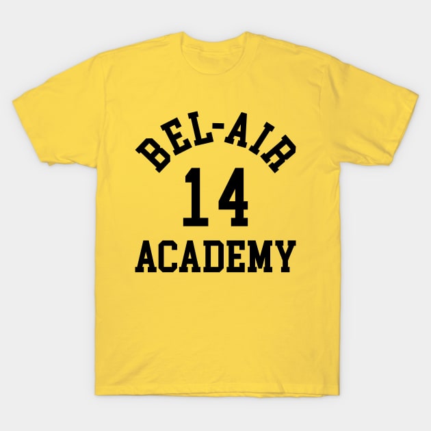 Bel-Air Academy Basketball T-Shirt by MoustacheRoboto